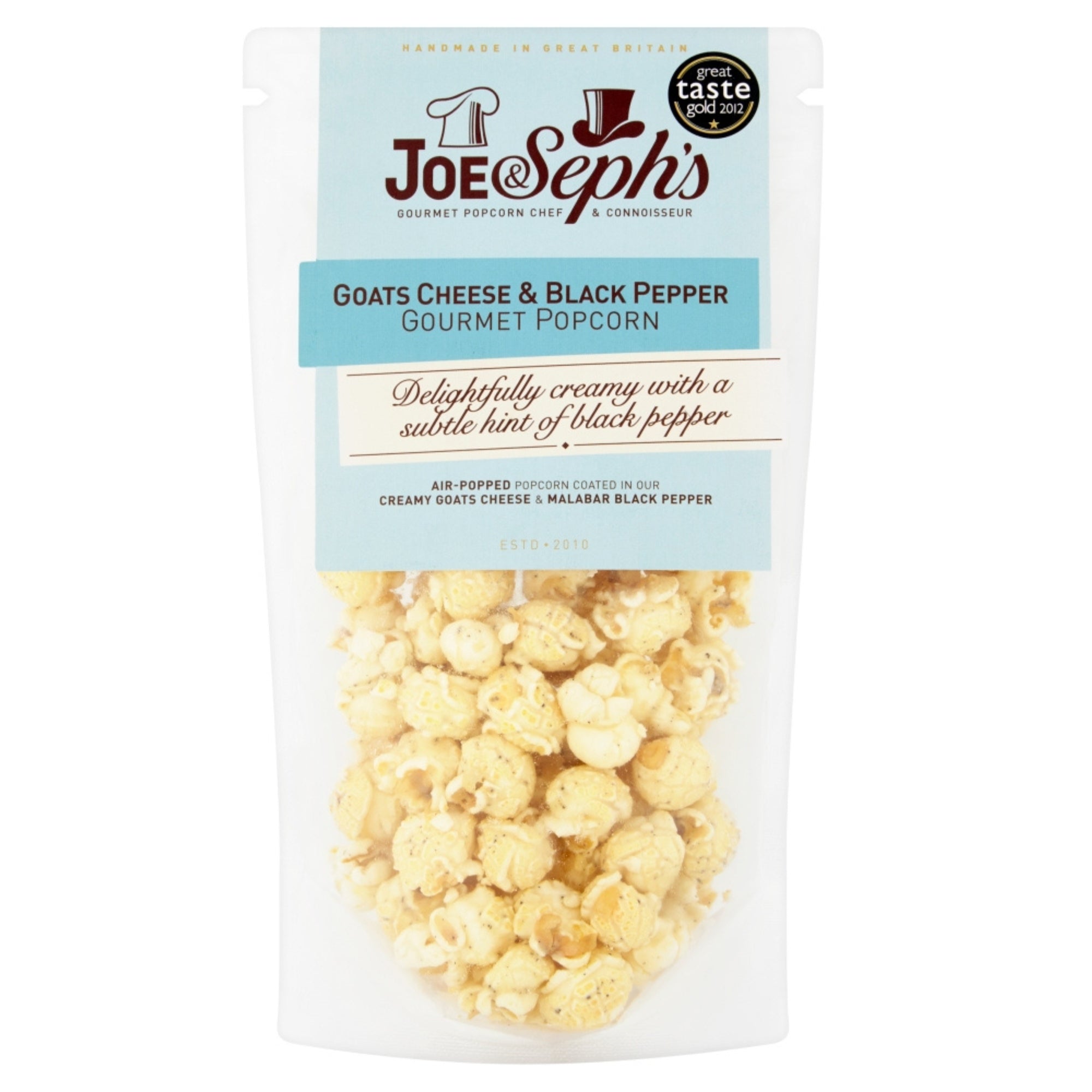 Goats Cheese & Black Pepper Popcorn