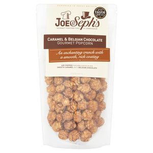 Caramel and Belgian Chocolate Popcorn