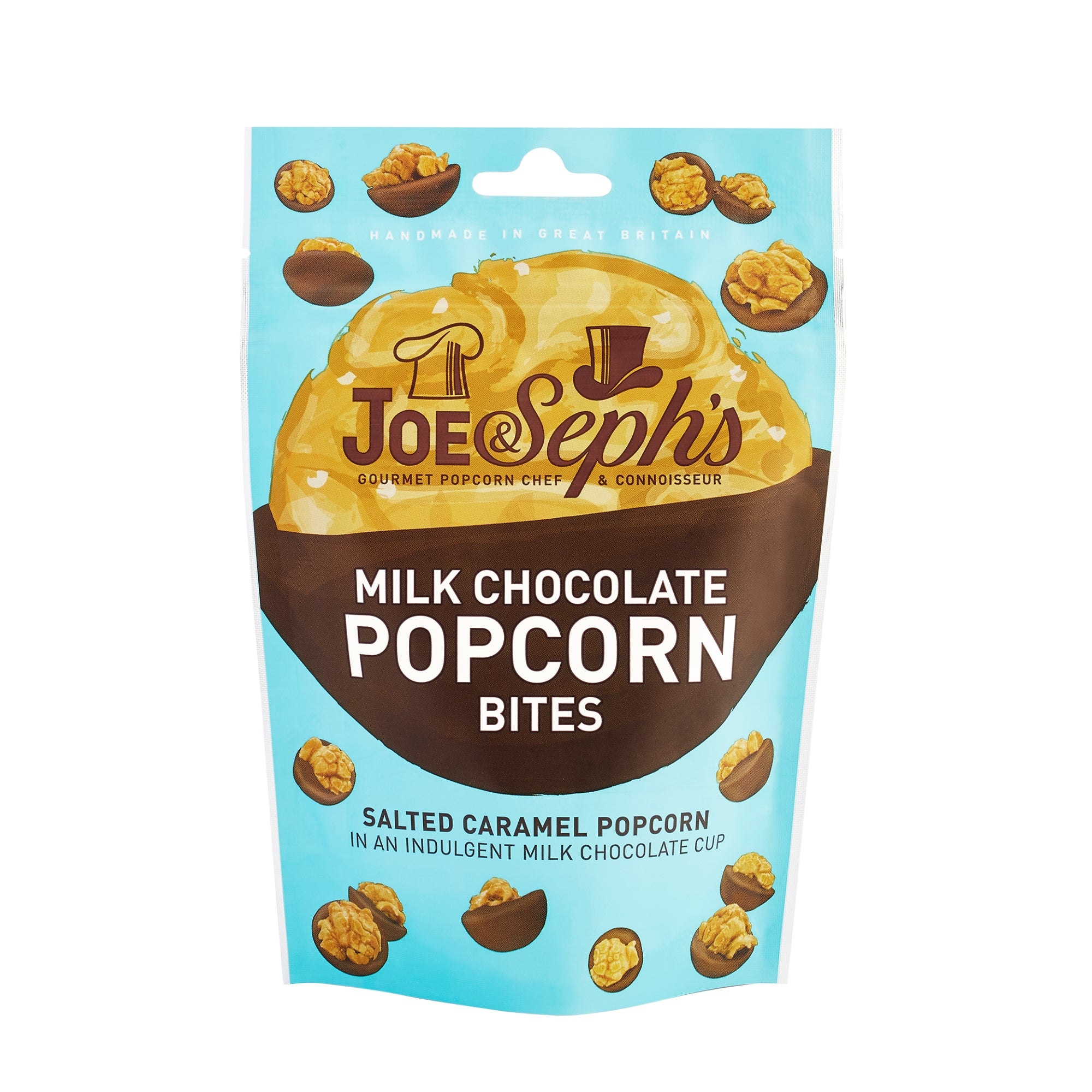 Milk Chocolate Popcorn Bites