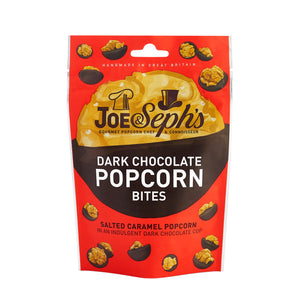 Dark Chocolate Popcorn Bites