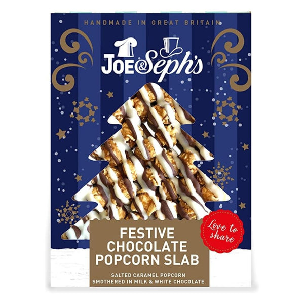 Festive Chocolate Popcorn Slab 115g